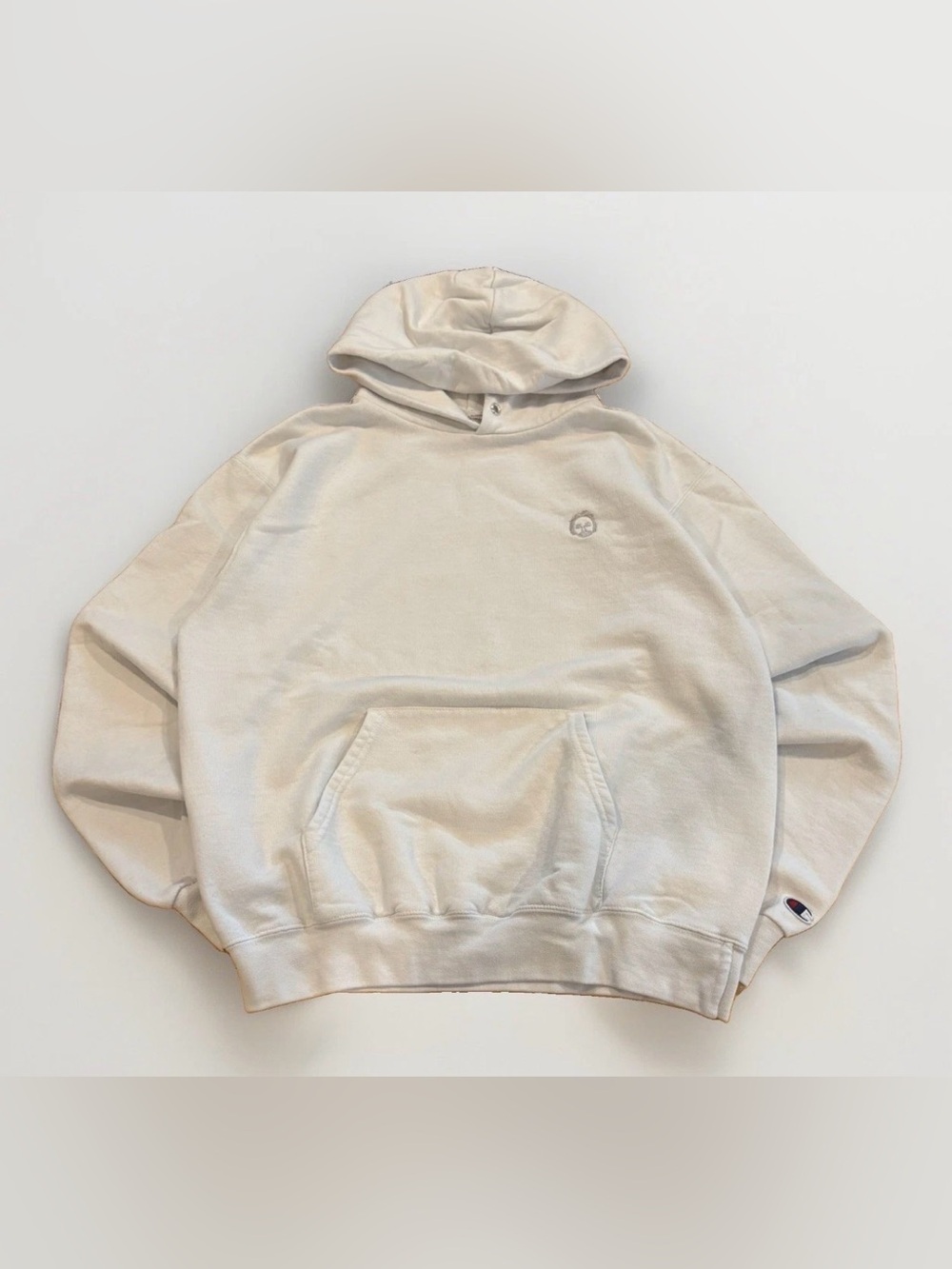 Earl Sweatshirt x Champion Eco Hoodie Size Medium Powder Blue Rap Hip Hop Rare